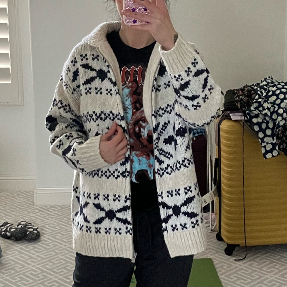 Vince faire isle cardigan